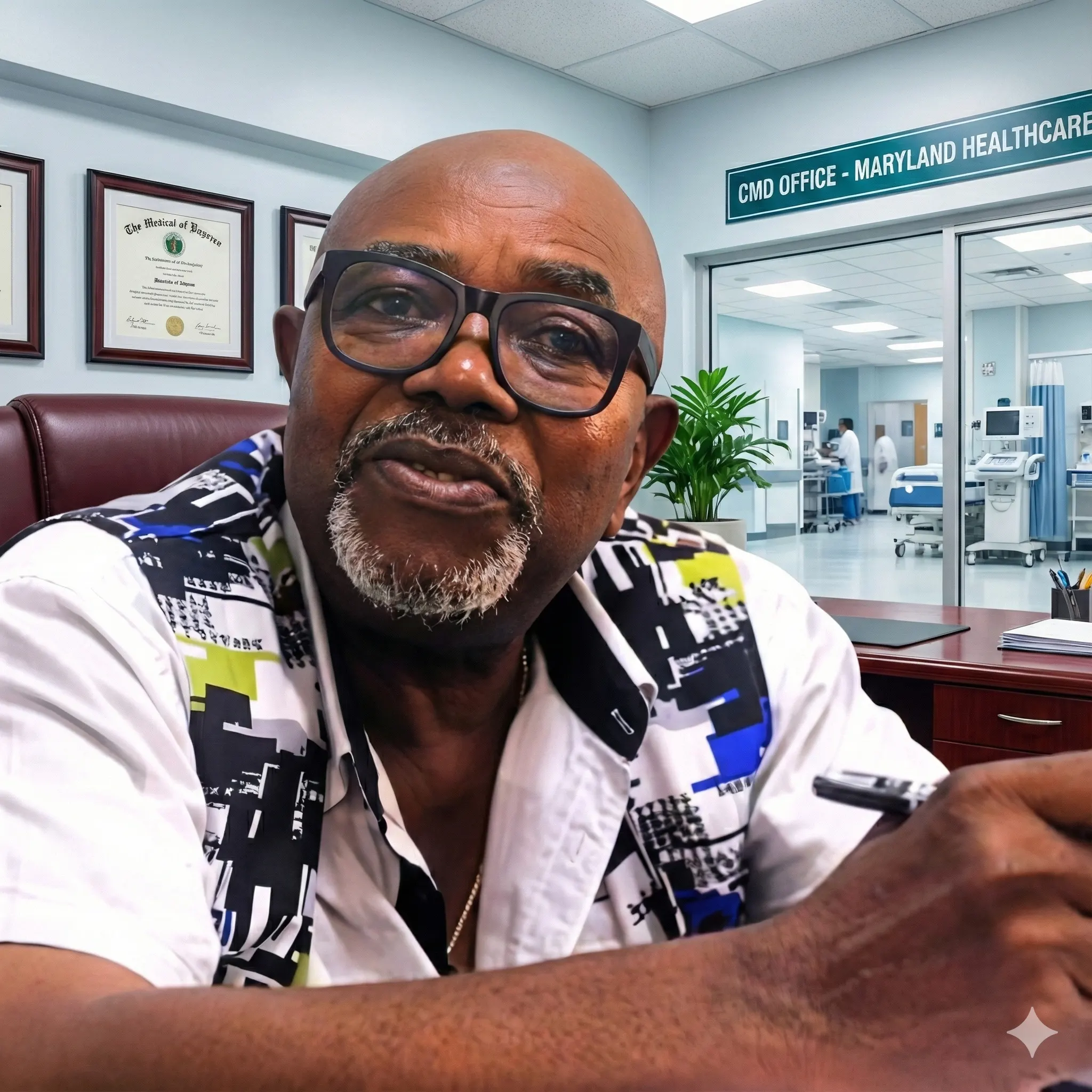 Portrait of Dr. Stephen Ekwelibe