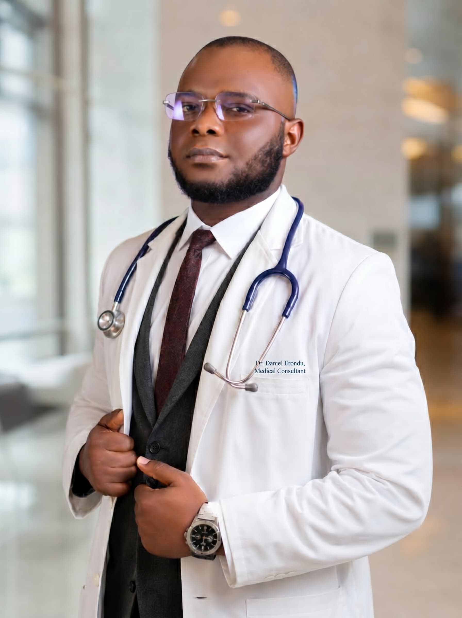 Portrait of Dr. Daniel Erondu